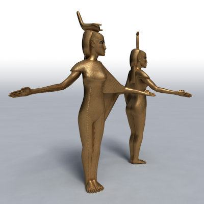 Selkis (aka Selket) and Neith