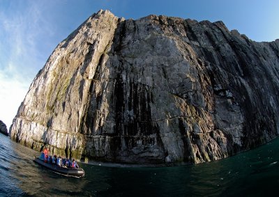 Almost all of Cape Hay cliffs