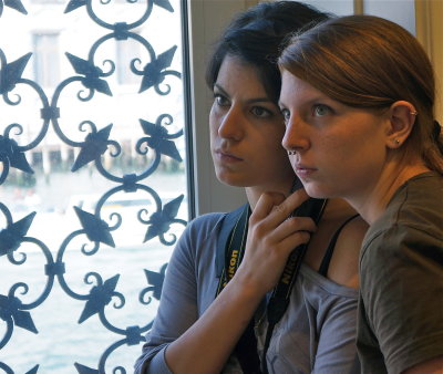 Looking at art...