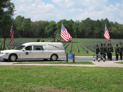 Patriot Guard Riders at Florida National Cemetery