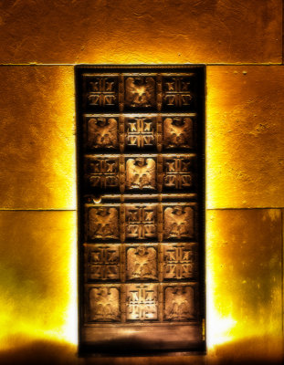 The gold behind the door