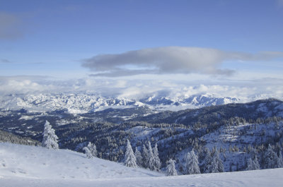 Bogus Basin Winter by Dave Churchill