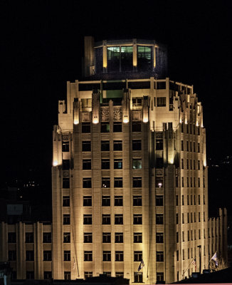Week #3 - Boise Building at Night