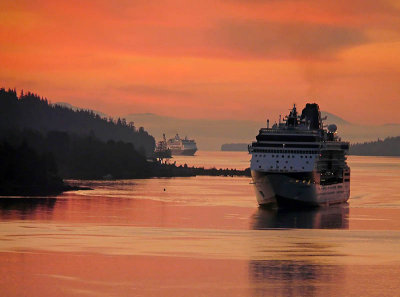 Sunrise in Alaska