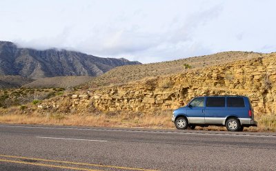 Heading to Guadalupe Mountains NP