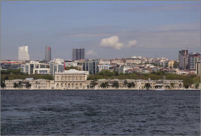 Dolmabahce Palace, seen from Uskudar #02