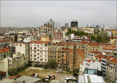 Galata Tower, view from the top #01