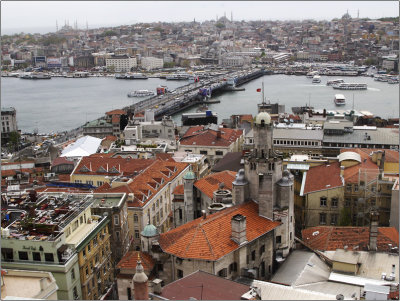 Galata Tower, view from the top #02