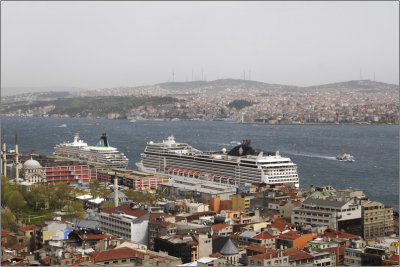 Galata Tower, view from the top #03