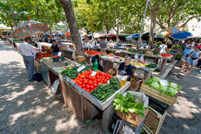 Split, Open air market