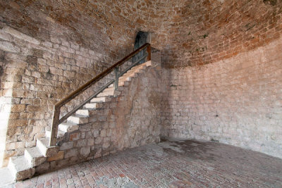 Dubrovnik, inside Minceta tower