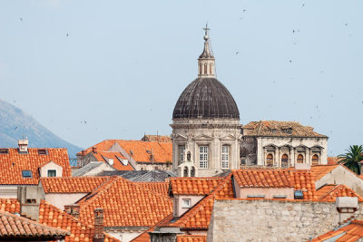 Dubrovnik, old city rooftops