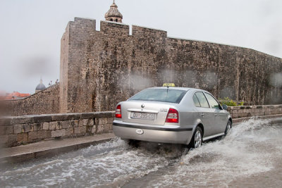 Dubrovnik, Flash flood