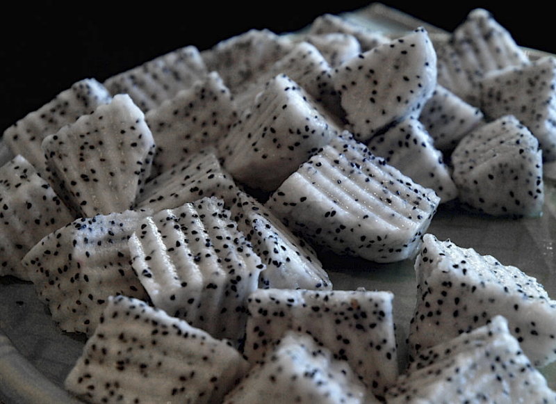 Dragon fruit (pitahaya), interior