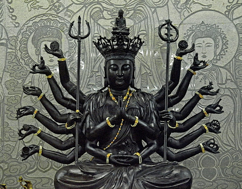 Multi-armed Guan Yin, Goddess of Mercy