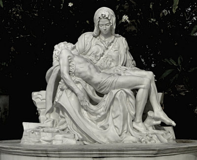 Michelangelo's Pieta, St. Peter's Cathedral, Rome, Italy