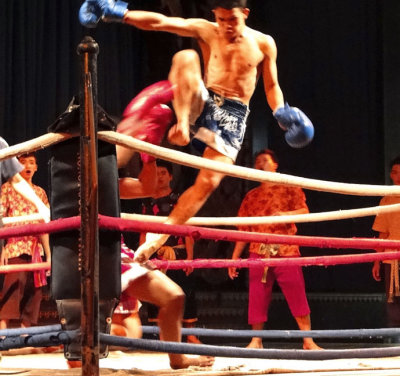 Muay Thai kick boxing