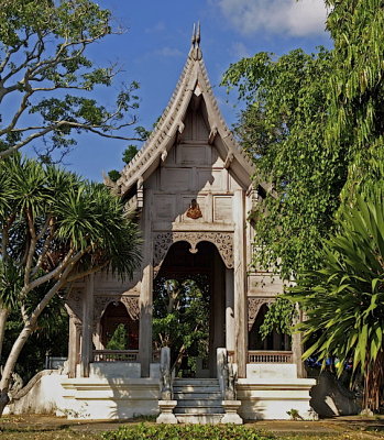 Old Thai pavilion, back