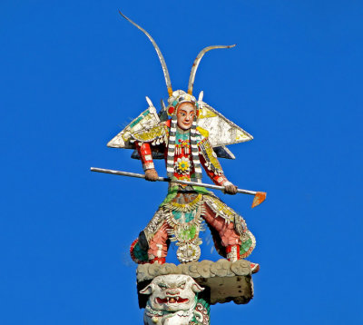 Angel on the roof