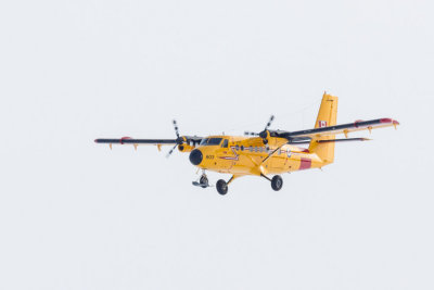 RCAF DHC-6 Twin Otter 803 landing at Moosonee