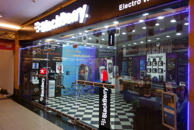 A Blackberry store!