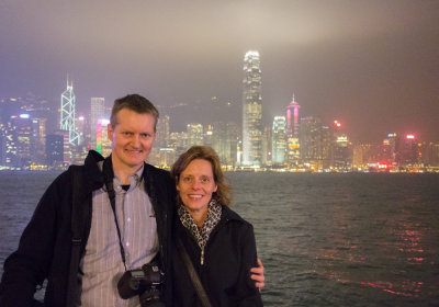 First night in Hong Kong