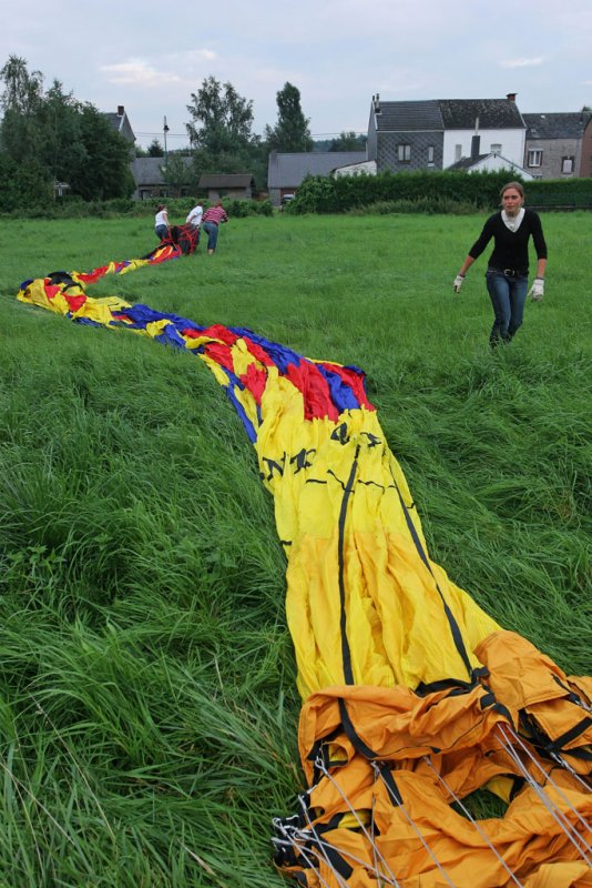Hottolfiades 2006 - Journée du vendredi 25 août - 1er envol des ballons