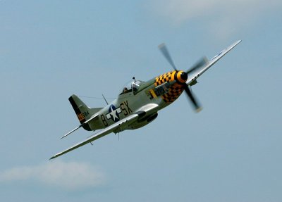 P51D Mustang at the Virginia Beach Airport