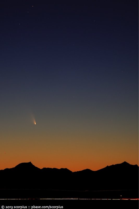 Comet Sunset