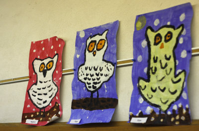 Owls on the wall