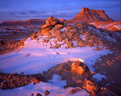 Factory Butte, Luna Mesa, Utah