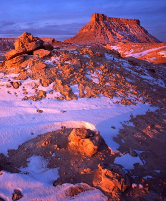 Factory Butte, Luna Mesa, Utah