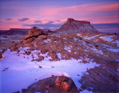 Factory Butte, Luna Mesa, Utah