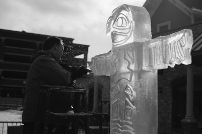 Carving a Totem Pole