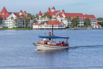 In front of the Grand Floridian