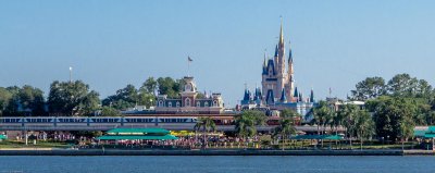 The front of Magic Kingdom