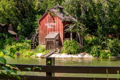 Harper's Mill on Tom Sawyer Island