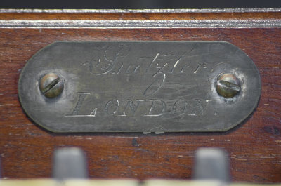 1762 Snetzler nameplate