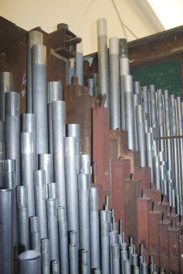 Snetzler pipes: right side, from front