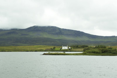 House on east side of island
