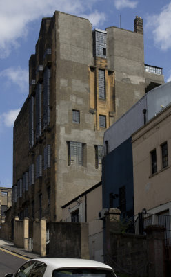 South façade from west