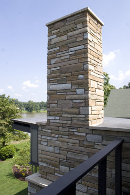 Chimney from north balcony