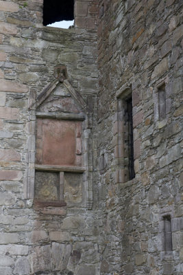 Exterior view - shield above main entrance