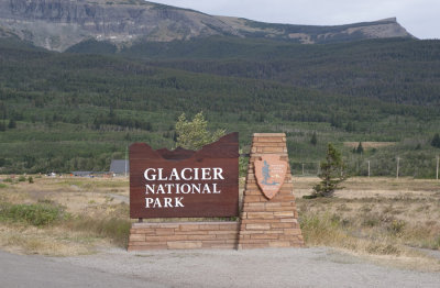 East Flattop Mountain and East Sign