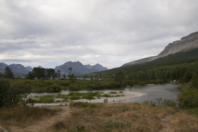 Curly Bear, Red Eagle, Mahtotopa, Little Chief and Singleshot Mountains