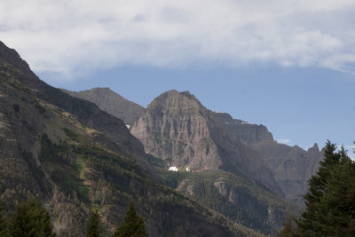 Mahtatopah and Little Chief Mountains