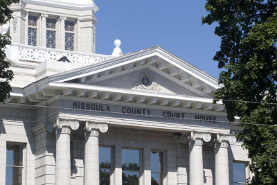 Missoula County Court House, detail