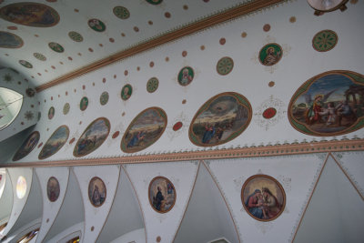 Clerestory murals - north side and west end