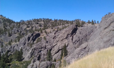 Rock formations