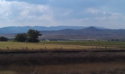Landscape with mountains*